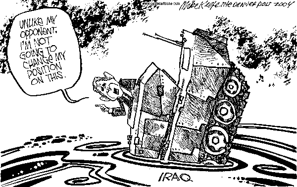 No changing Iraq position