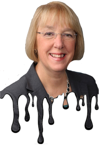 Sen. Patty Murray,
but her bottom half is dripping away