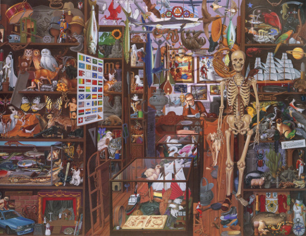 It is a pawn shop, run by a bored-looking Jewish pawnbroker