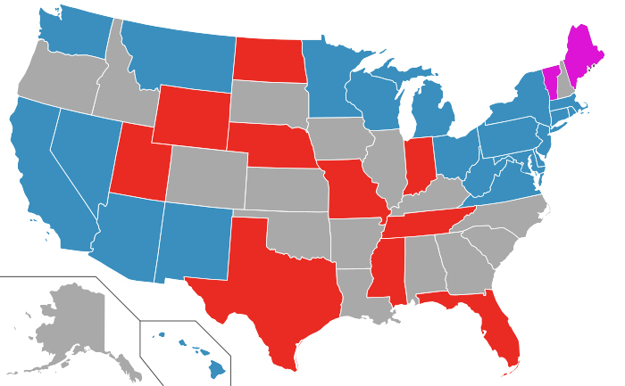 2024 Senate map