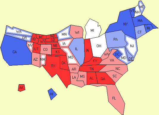 electoral college map