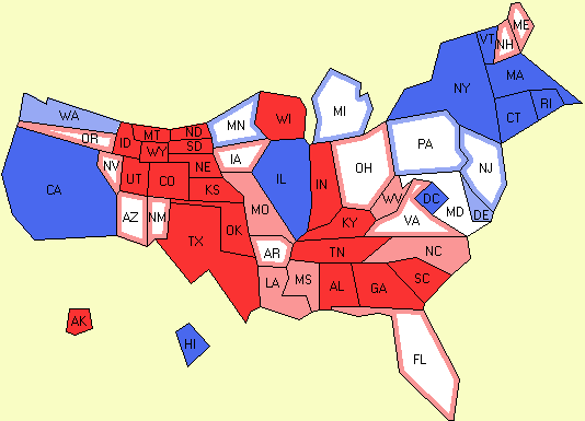 electoral college map