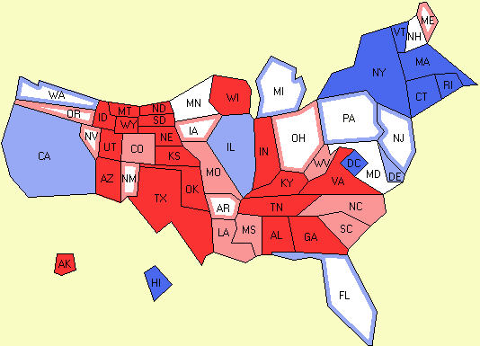 electoral college map