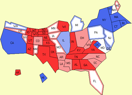 electoral college map