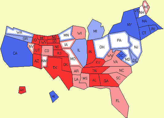 electoral college map