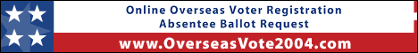 absentee ballot for overseas voter
