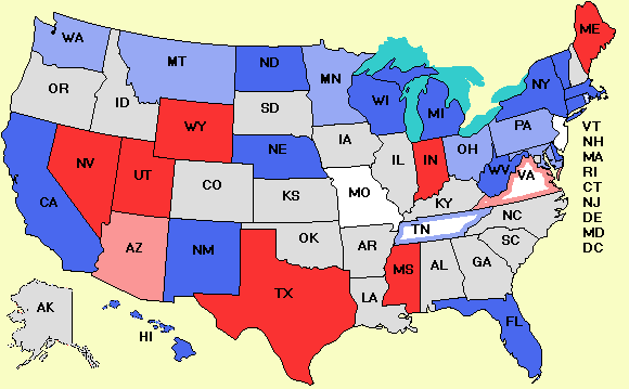 Senate map