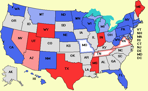 Senate map