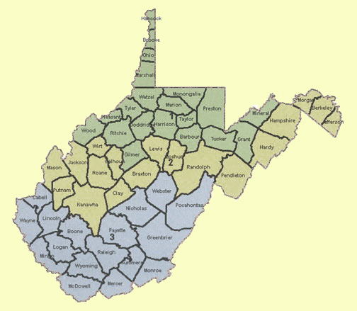 WV map