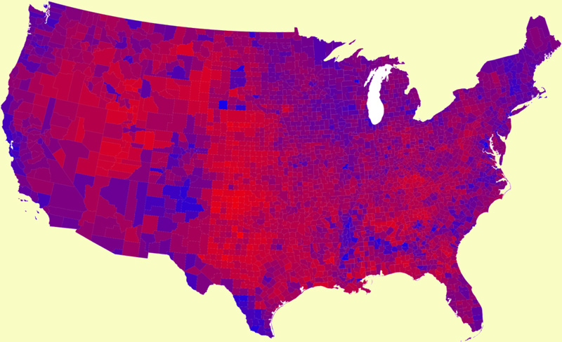 counties 2008