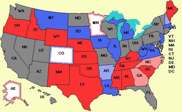 Senate map