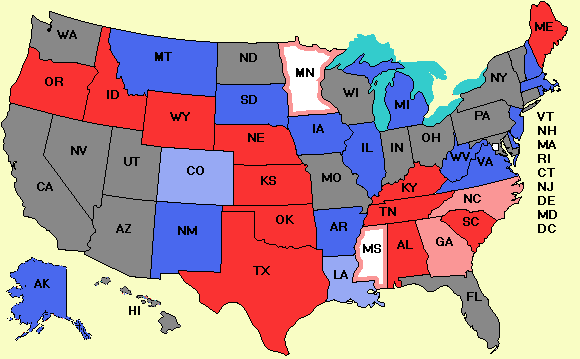 Senate map