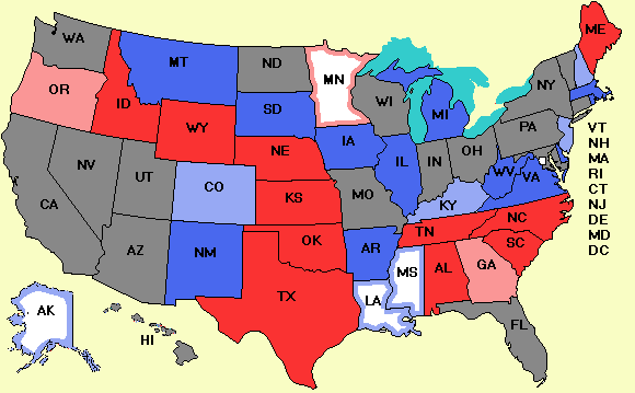 Senate map