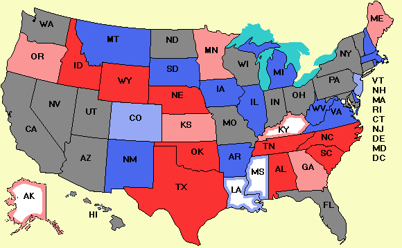 Senate map