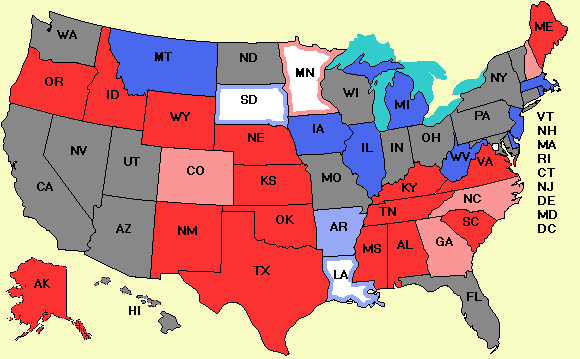 Senate map