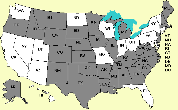 Senate map