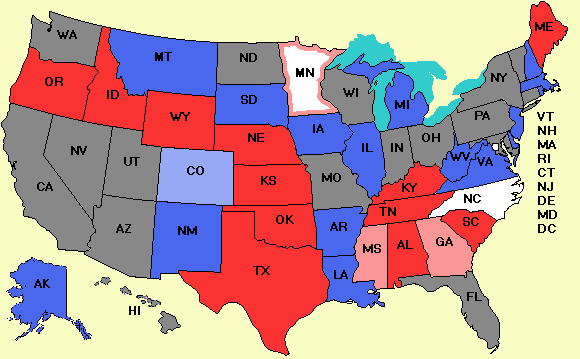 Senate map