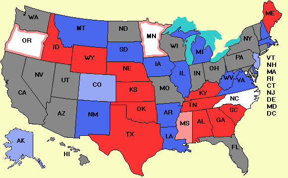 Senate map