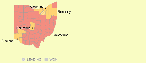 Ohio map