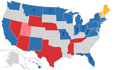 2018 senate map