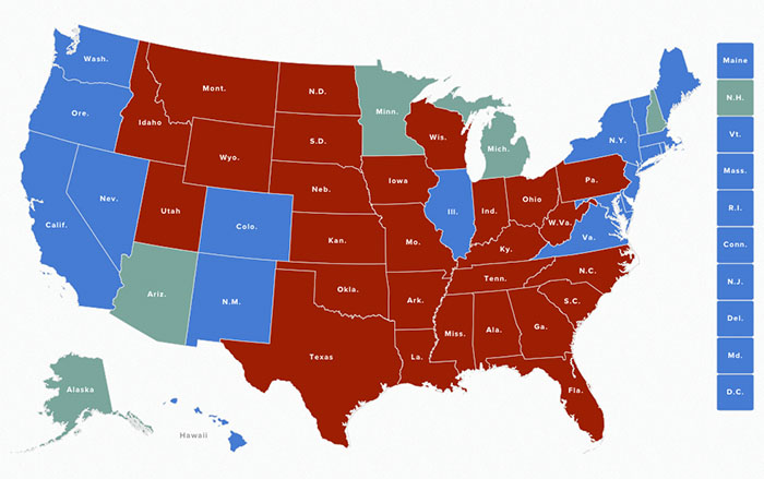 EV map