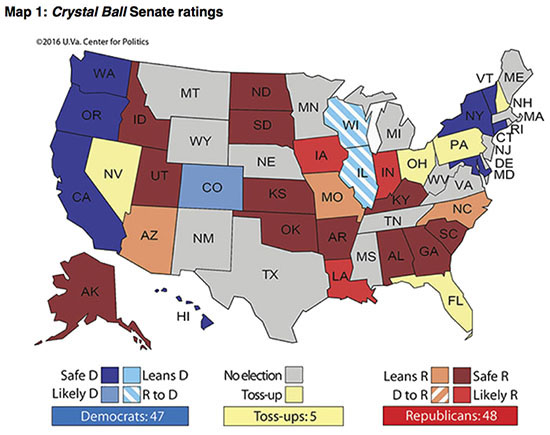 Senate map