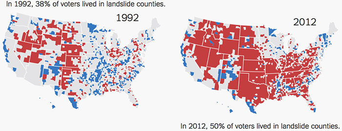 landslide counties