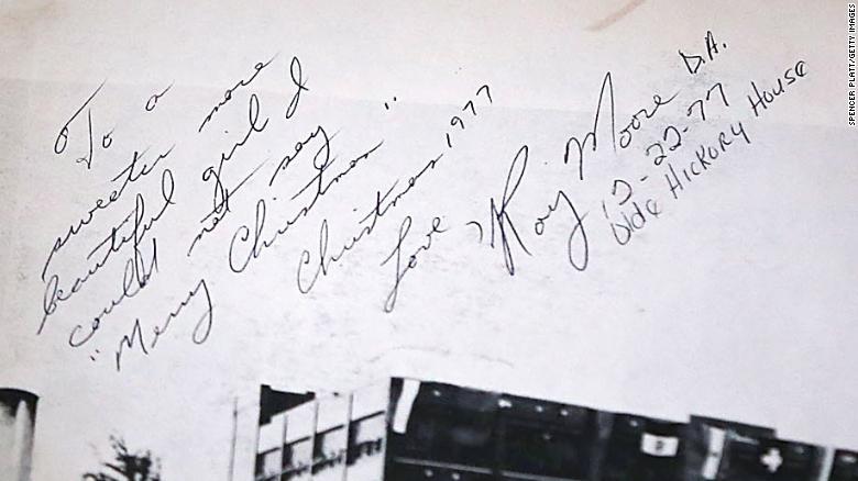 Roy Moore signature