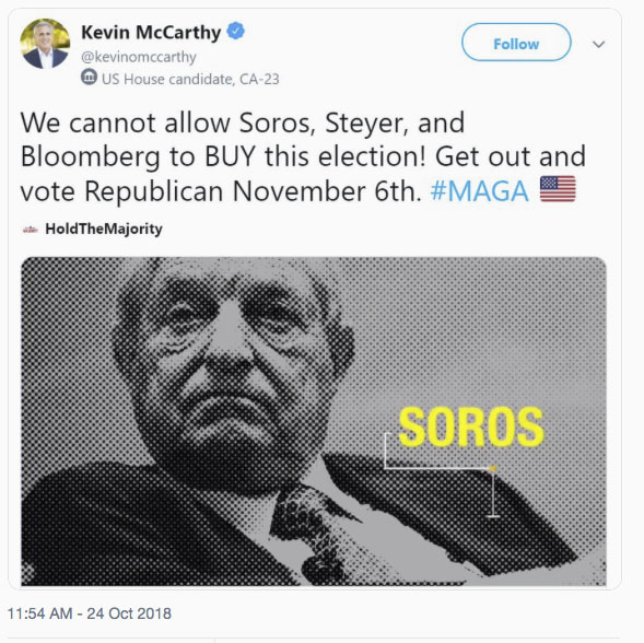 McCarthy tweet