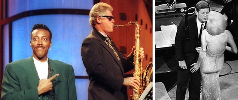 Clinton/Arsenio, Kennedy/Monroe