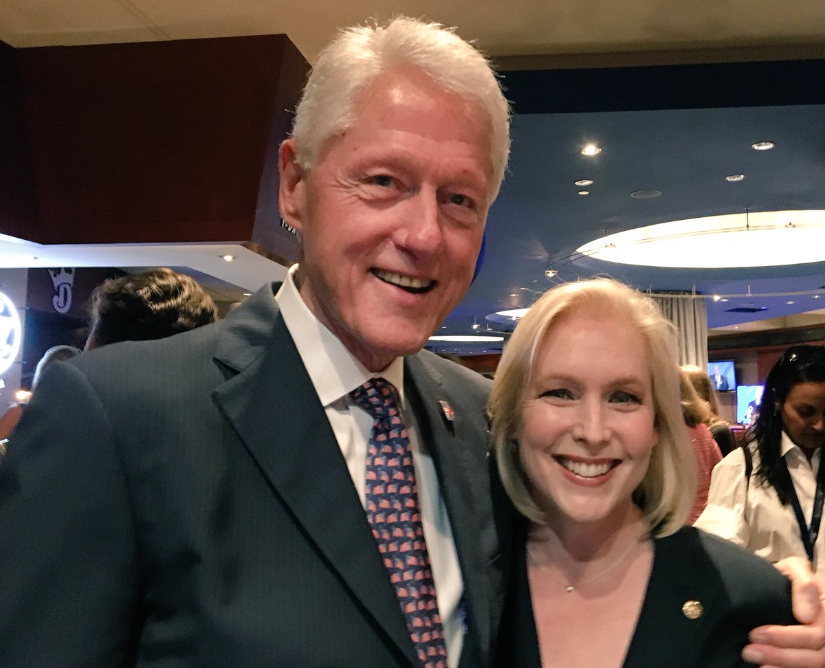 Uh, that's Kirsten Gillibrand