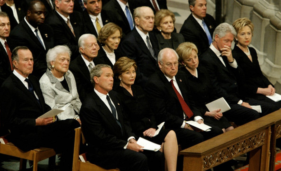 The Gipper's funeral