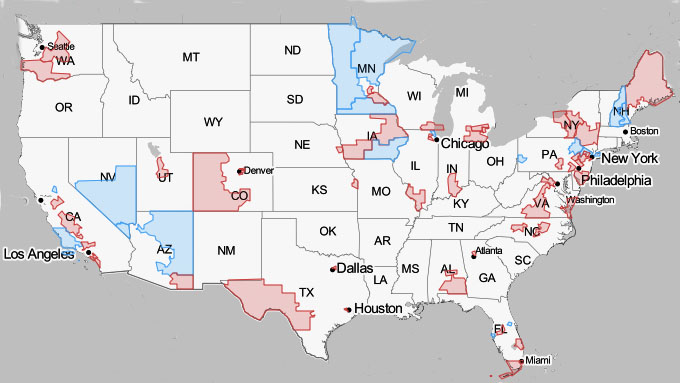 Swing districts