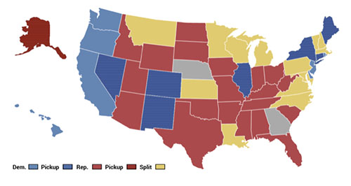 Trifecta map.