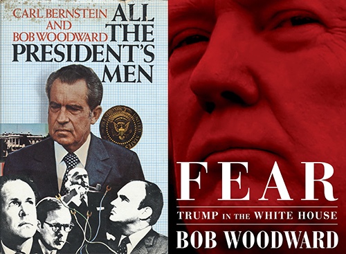 Nixon and Trump covers