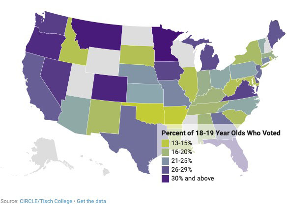 18-19 turnout