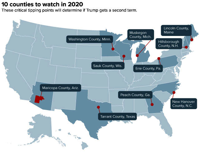 10 counties