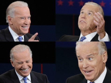 Biden laughs