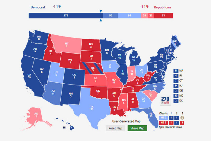 Approval map