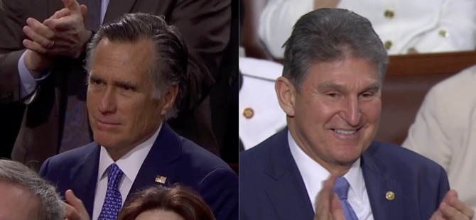 Mitt and Joe at the SOTU