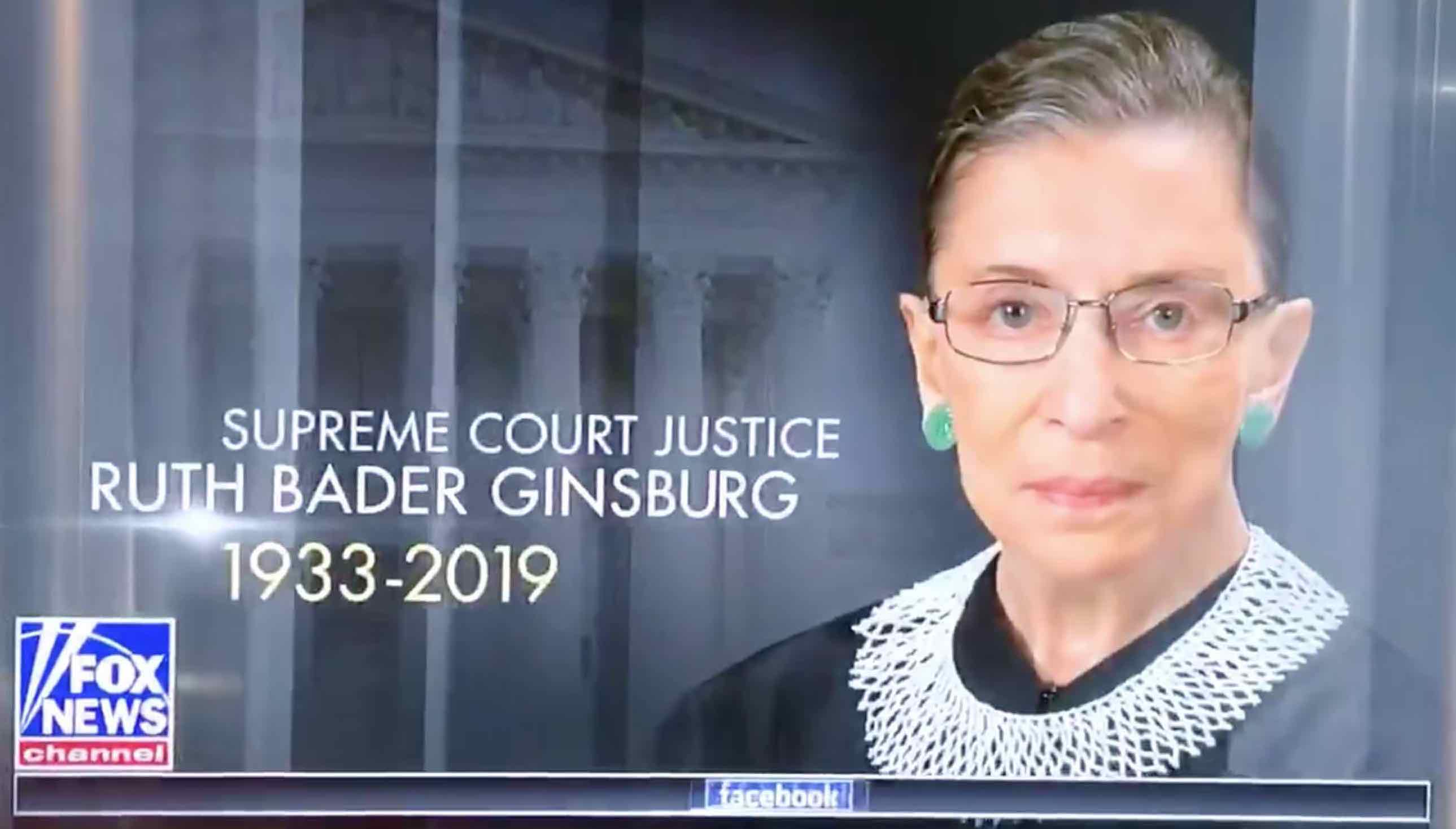 Ruth Bader Ginsburg, 1933-2019