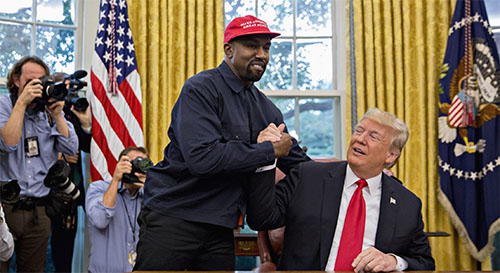 Kanye West + Donald Trump