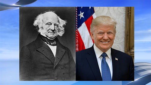 Martin van Buren + Donald Trump