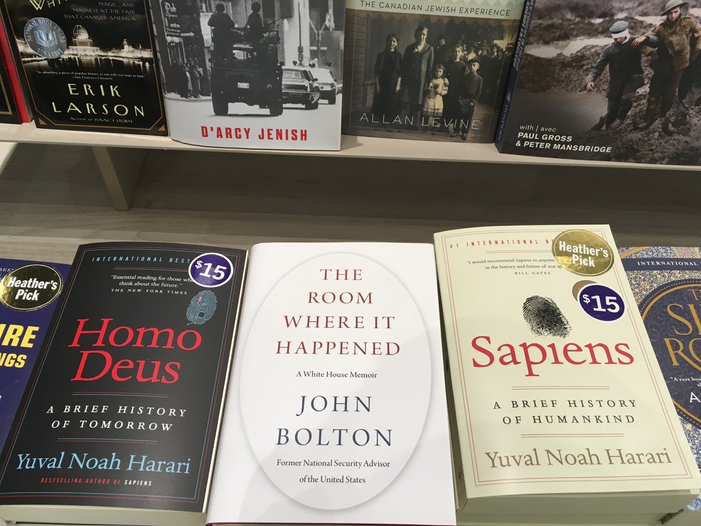 Bolton book, in the bestsellers section