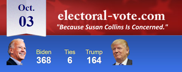 EV.com banner with 'Because Susan Collins is concerned' as motto