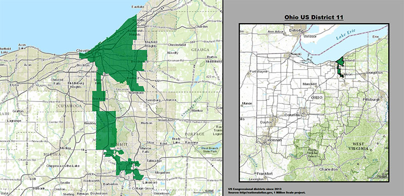 Map of OH-11