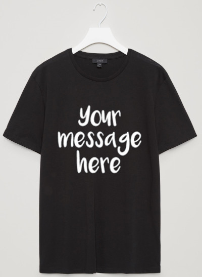 It says: 'Your Message Here'