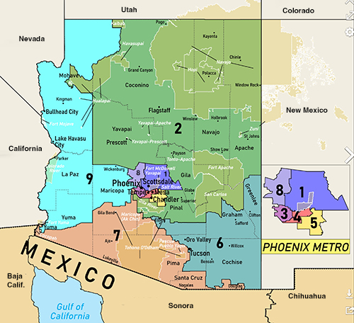 Arizona House districts