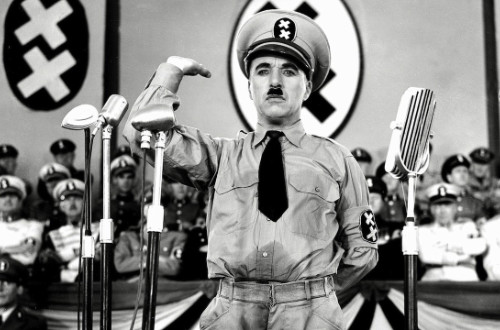Screen capture from 'The Dictator' with Charles Chaplin