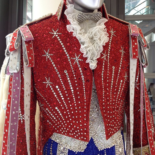 Liberace Fourth of July costume